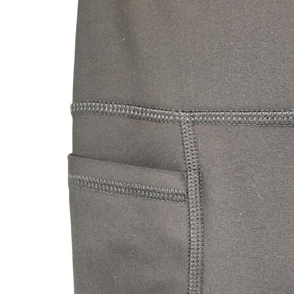 Old Navy Active Powersoft High-Rise Capris Pocket Leggings XL Tall Olive Green - Picture 2 of 8